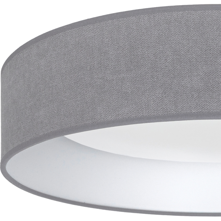 BRILAGI - LED plafonsko svetlo VELVET SMARTIX, prigušiva, LED/36W/230V 3000-6000K, prečnik 55 cm, sivo, Wi-Fi Tuya Beacon + daljinski upravljač