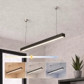Brilagi - LED viseće svetlo FULLDAY LED/20/30/40W/230V 2700/4000/6000K 120 cm crna