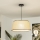 Brilagi - LED viseći luster na sajli CERIA 1xE27/40W/230V, prečnik 50 cm, bež