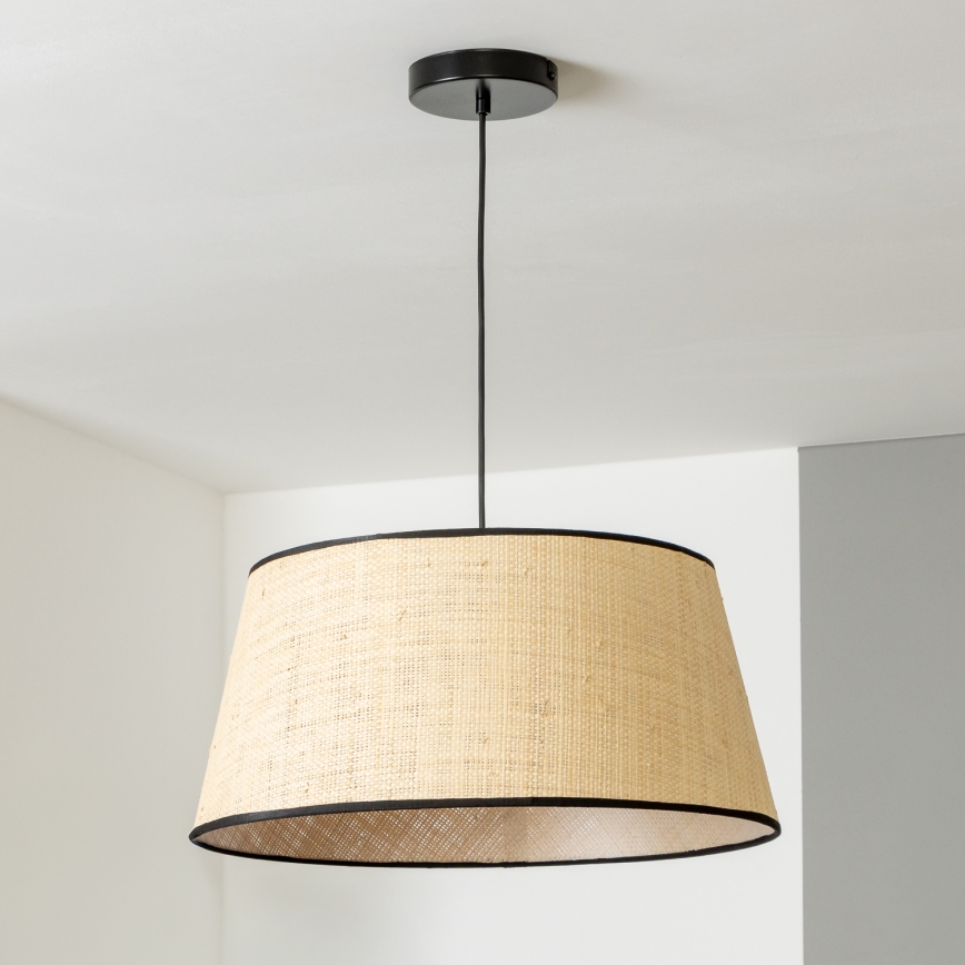 Brilagi - LED viseći luster na sajli CERIA 1xE27/40W/230V, prečnik 50 cm, bež