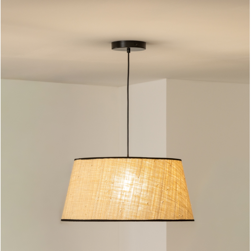Brilagi - LED viseći luster na sajli CERIA 1xE27/40W/230V, prečnik 50 cm, bež