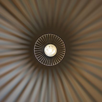 Brilagi - LED viseći luster na sajli CERIA WIRE 1xE27/40W/230V prečnik 21 cm crna