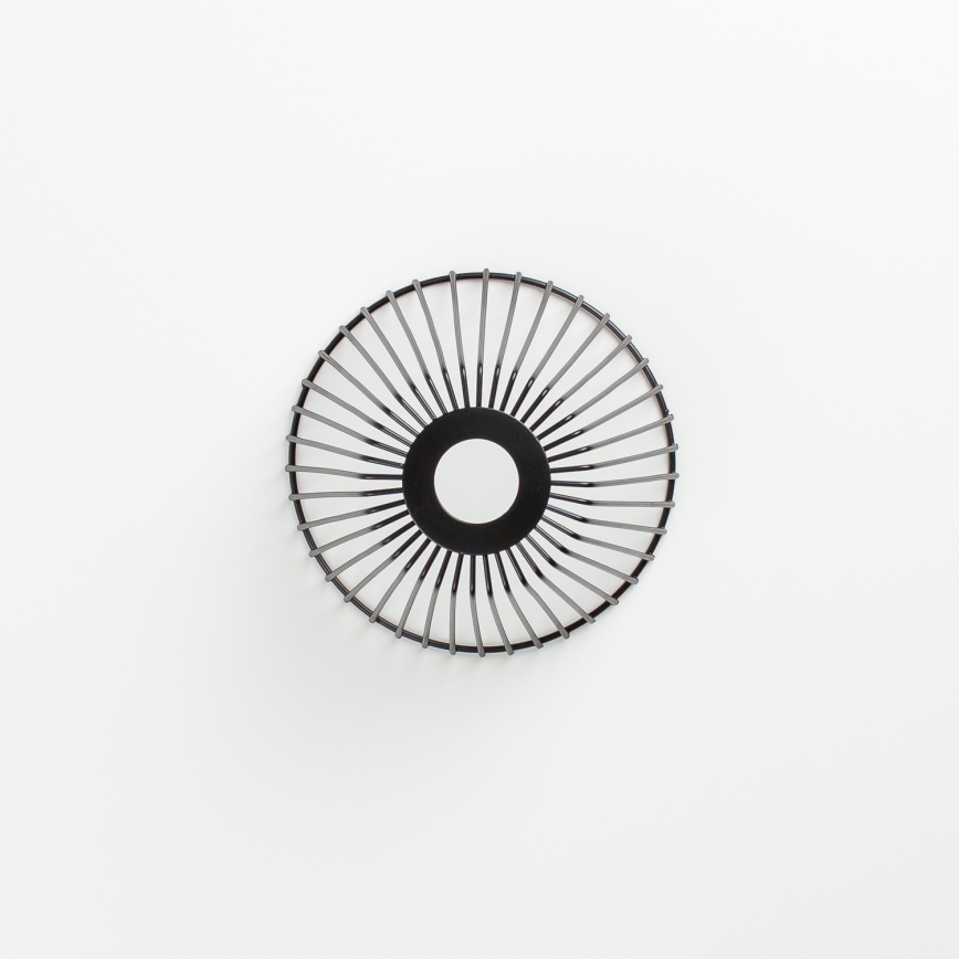 Brilagi - LED viseći luster na sajli CERIA WIRE 1xE27/40W/230V prečnik 21 cm crna