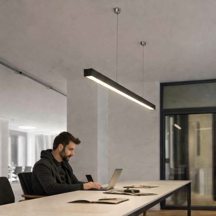 Brilagi - LED viseće svetlo FULLDAY LED/30/40/50W/230V 2700/4000/6000K 150 cm crno