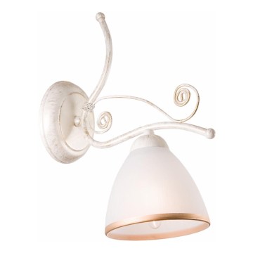 Brilagi - LED zidna lampa ANTICO 1xE27/60W/230V 3000K bela patina