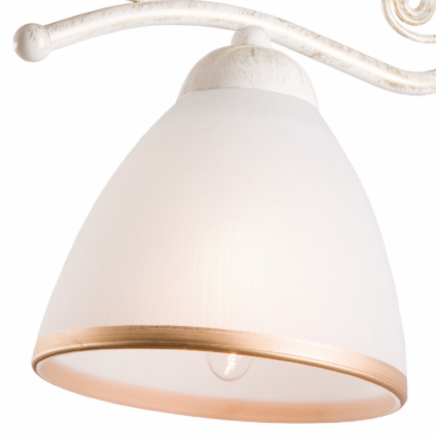 Brilagi - LED zidna lampa ANTICO 1xE27/60W/230V bela patina