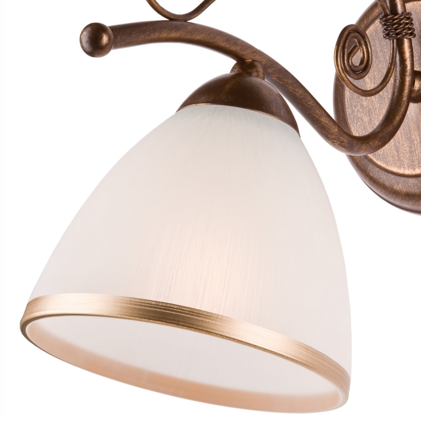 Brilagi - LED zidna lampa ANTICO 1xE27/60W/230V patinirana bronza
