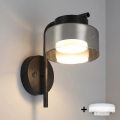 Brilagi - LED Zidna lampa AURA LUX 1xGX53/30W/230V crna/dimljena