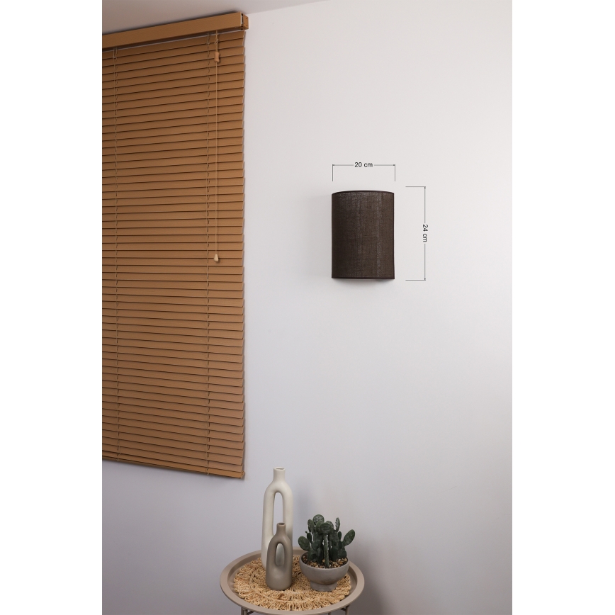 BRILAGI - LED zidna lampa BOHO STYLE 1xE27/15W/230V braon