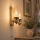 Brilagi - LED zidna lampa COTTAGE 2xE14/40W/230V hrast/braon