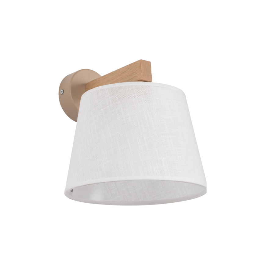 BRILAGI - LED zidna lampa LATTE SABIA 1xE27/15W/230V borovica/bela