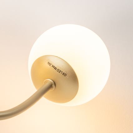 Brilagi - LED zidna lampa MISTEL 3xG9/3W/230V zlatna/bela