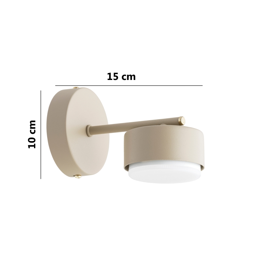 Brilagi - LED zidna lampa MONO 1xGX53/12W/230V bež