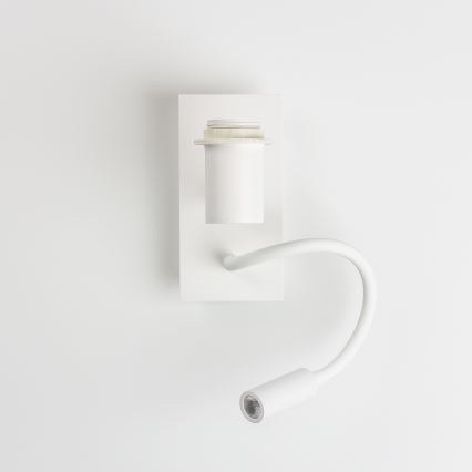 Brilagi - LED fleksibilna zidna lampa NUBILA 1xE27/25W/230V + LED/3W bela/zelena