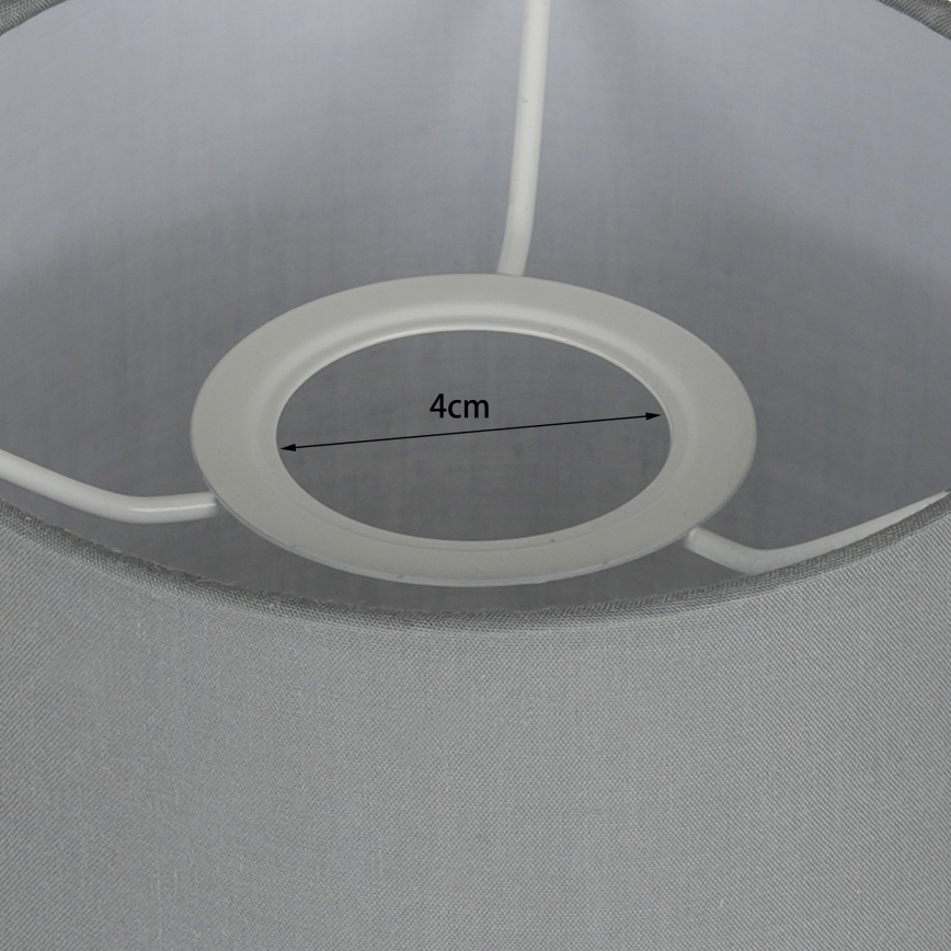 Brilagi - LED fleksibilna zidna lampa NUBILA WOOD 1xE27/25W/230V + LED/3W hrast/bela/svetlo siva