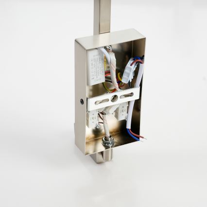 Brilagi - LED zidna lampa RAYA 1xE14/40W/230V + LED/3W bela/mat hrom