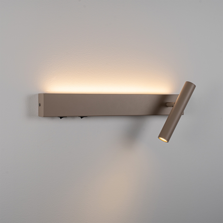 BRILAGI - LED zidna reflektorska svetiljka ARLIX LED/3W/230V + LED/7W bež CRI 90