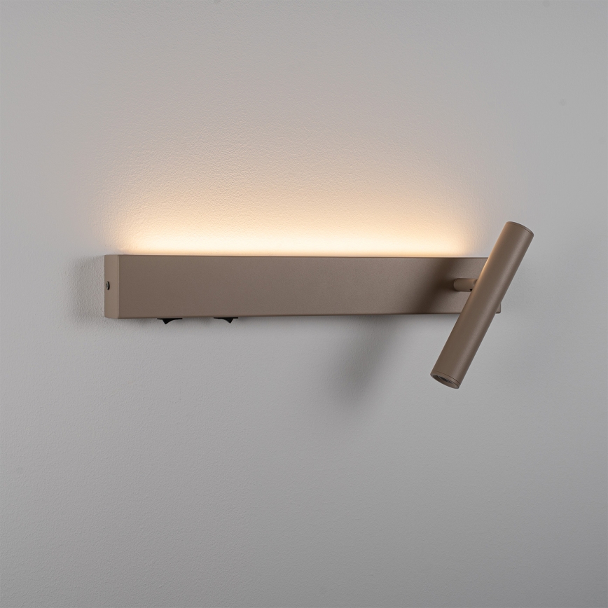BRILAGI - LED zidna reflektorska svetiljka ARLIX LED/3W/230V + LED/7W bež CRI 90