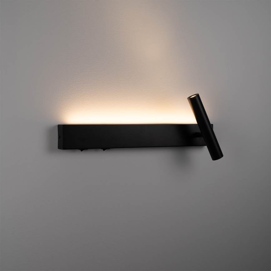 BRILAGI - LED zidna reflektorska svetiljka ARLIX LED/3W/230V + LED/7W crna CRI 90