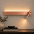 BRILAGI - LED zidna spot svetiljka ARLIX LED/3W/230V + LED/7W brončana CRI 90