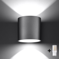 Brilagi - LED zidna spot svetiljka FRIDA 1xG9/4W/230V siva