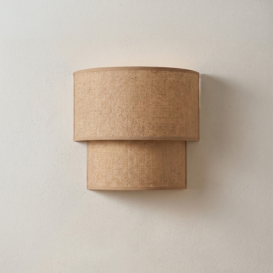 Brilagi - LED zidna svetiljka BOHO ECO 1xE27/10W/230V bež