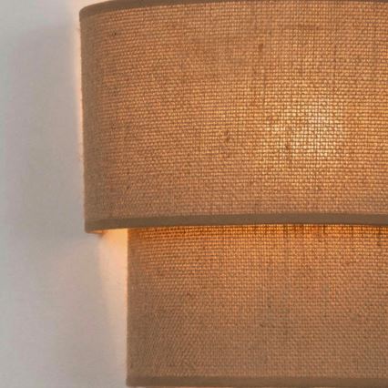 Brilagi - LED zidna svetiljka BOHO ECO 1xE27/10W/230V bež
