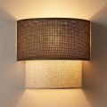 Brilagi - LED zidna svetiljka BOHO ECO 1xE27/10W/230V braon/krem