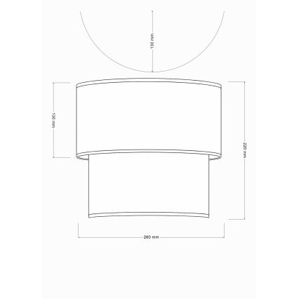 Brilagi - LED zidna svetiljka BOHO ECO 1xE27/10W/230V krem