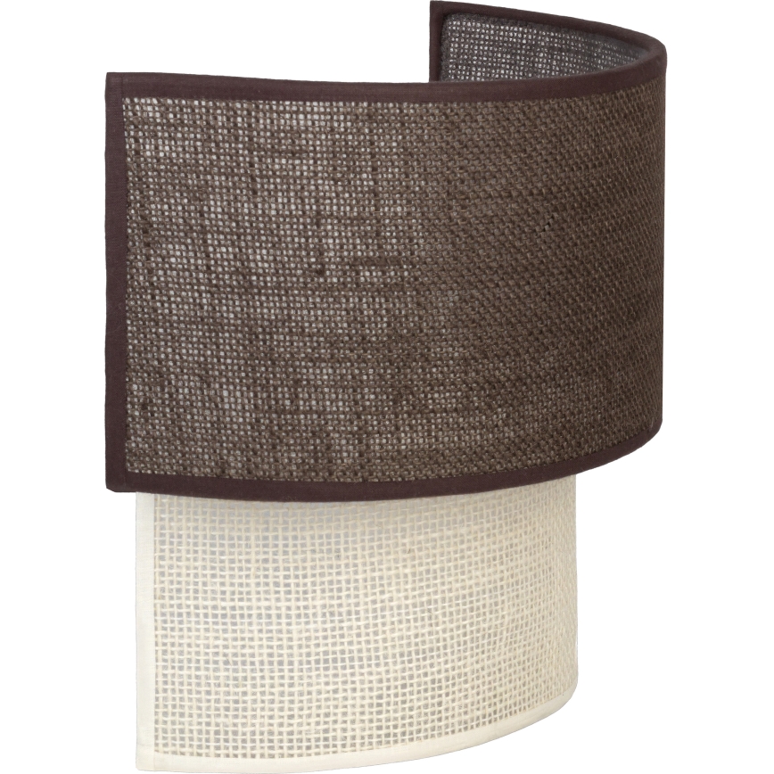 Brilagi - LED zidna svetiljka BOHO ECO 1xE27/10W/230V smeđa/krem