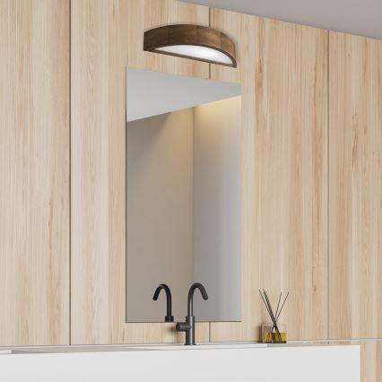 Brilagi - LED zidna svetiljka CARVALHO 1xE27/15W/230V hrast orah