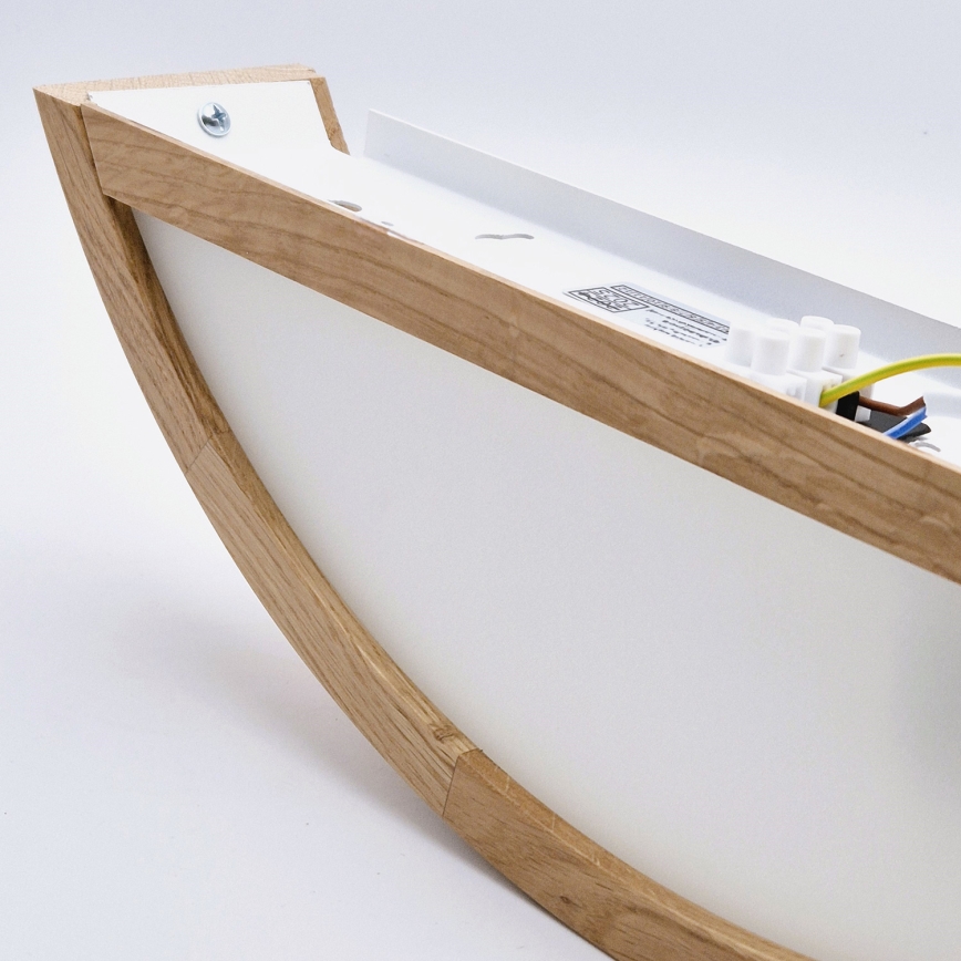 Brilagi - LED zidna svetiljka CARVALHO 1xE27/60W/230V hrast