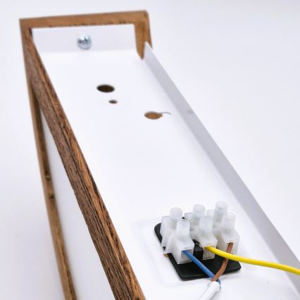 Brilagi - LED zidna svetiljka CARVALHO 1xE27/60W/230V hrast-trešnja