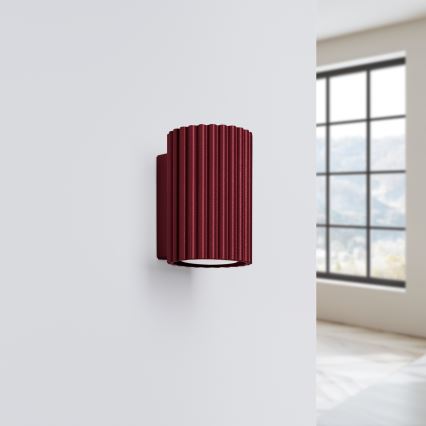 Brilagi - LED zidna svetiljka CRESTO 1xGU10/10W/230V 10 cm bordo