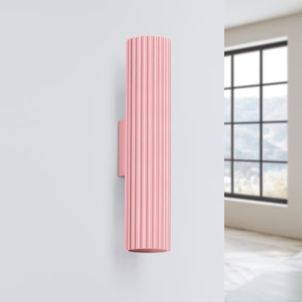 Brilagi - LED zidna svetiljka CRESTO 2xGU10/10W/230V 30 cm roze