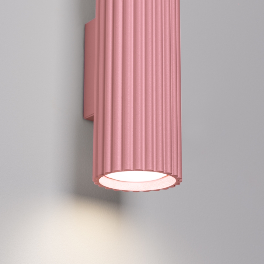 Brilagi - LED zidna svetiljka CRESTO 2xGU10/10W/230V 30 cm roze