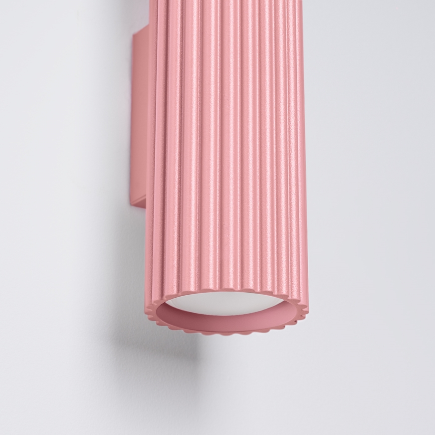Brilagi - LED zidna svetiljka CRESTO 2xGU10/10W/230V 30 cm roze