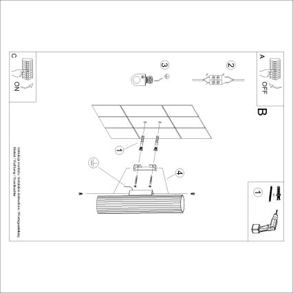 Brilagi - LED zidna svetiljka CRESTO 2xGU10/10W/230V 30 cm roze