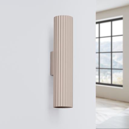 Brilagi - LED zidna svetiljka CRESTO 2xGU10/10W/230V 30 cm taupe