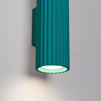 Brilagi - LED zidna svetiljka CRESTO 2xGU10/10W/230V 30 cm tirkizna