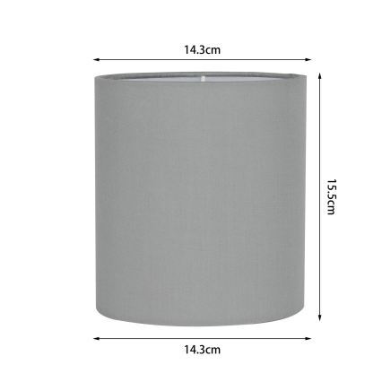 Brilagi - LED fleksibilna zidna lampa NUBILA WOOD 1xE27/25W/230V + LED/3W hrast/crna/svetlosiva