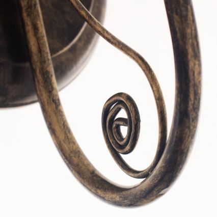 Brilagi - LED zidna svetiljka STEFANO 1xE14/40W/230V crna patina