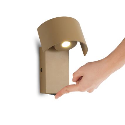 Brilagi - LED zidna svetiljka VASTO LED/3W/230V bež