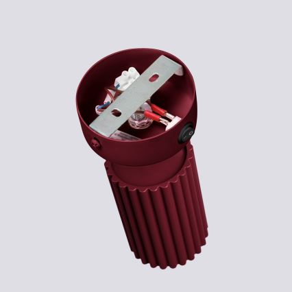 Brilagi - LED zidni spot CRESTO 1xGU10/10W/230V bordo
