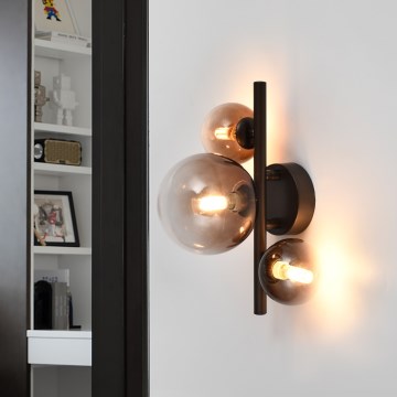 Brilagi - LED zidno rasvetno telo MILLA 3xG9/3W/230V braon/zadimljeno braon