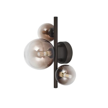 Brilagi - LED zidno rasvetno telo MILLA 3xG9/3W/230V braon/zadimljeno braon