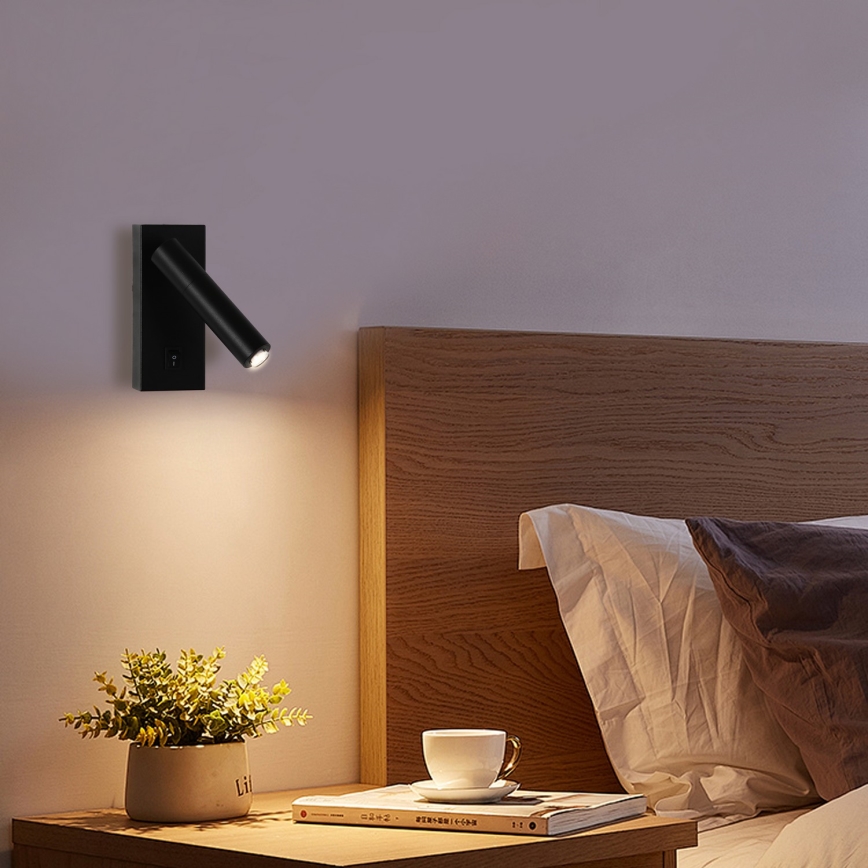 Brilagi - LED zidno reflektorsko svetilo MAYA 1xG9/7W/230V crna