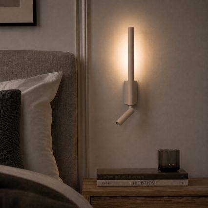 BRILAGI - LED zidno reflektorsko svetlo VIXON LED/3W/230V + LED/5W bež CRI 90