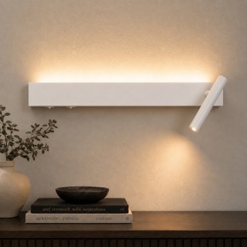 BRILAGI - LED zidno reflektorsko svjetlo ARLIX LED/3W/230V + LED/7W, belo, CRI 90