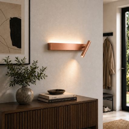 BRILAGI - LED zidna spot svetiljka ARLIX LED/3W/230V + LED/7W brončana CRI 90